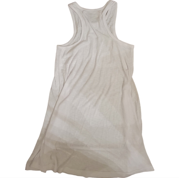 Free People Beach Ribbed White Tank Dress Size XS - Picture 7 of 9